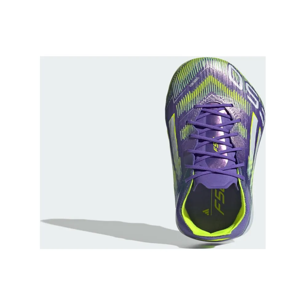 adidas F50 Elite 2g/3g Artificial Grass Boots “Purple Rush / Cloud White / Lucid Lemon” (JH7639)