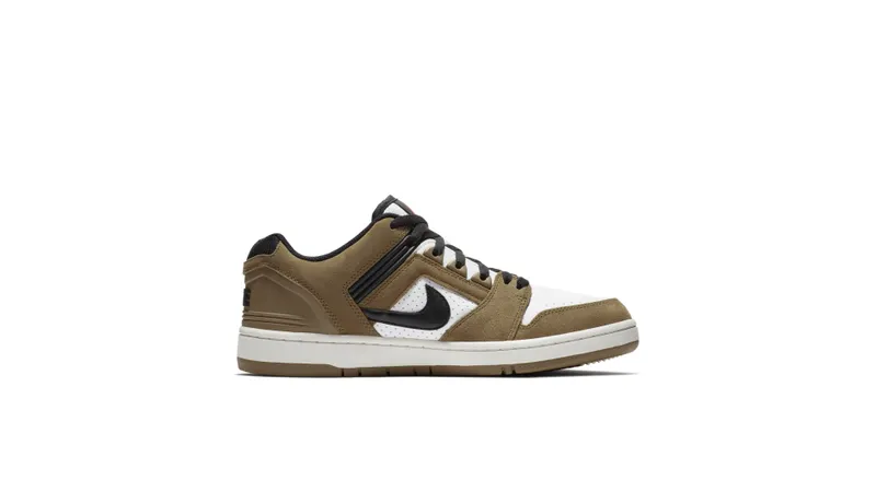 Nike SB Air Force 2 Low Escape Lichen Brown/Black-White-Phantom (AO0300-300)