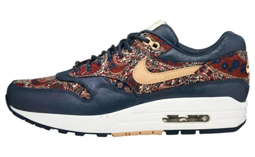 Nike x Liberty of London Air Max 1 Armory Navy (540855-402)
