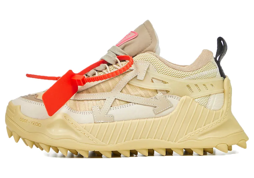 Off-White Odsy-1000 Low Top Sneaker Beige (W) (OWIA180E20FAB0016109)