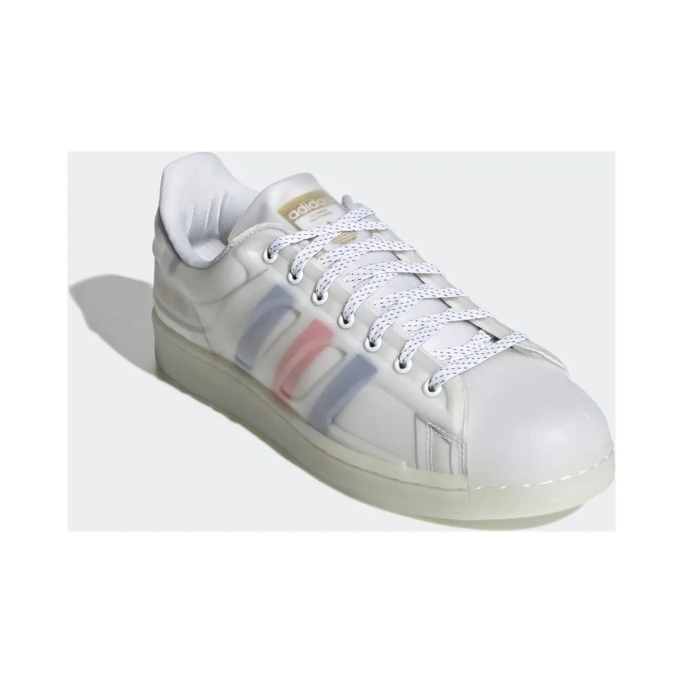 Adidas Superstar Futureshell Cloud White / Red / Gold Metallic (H00197)