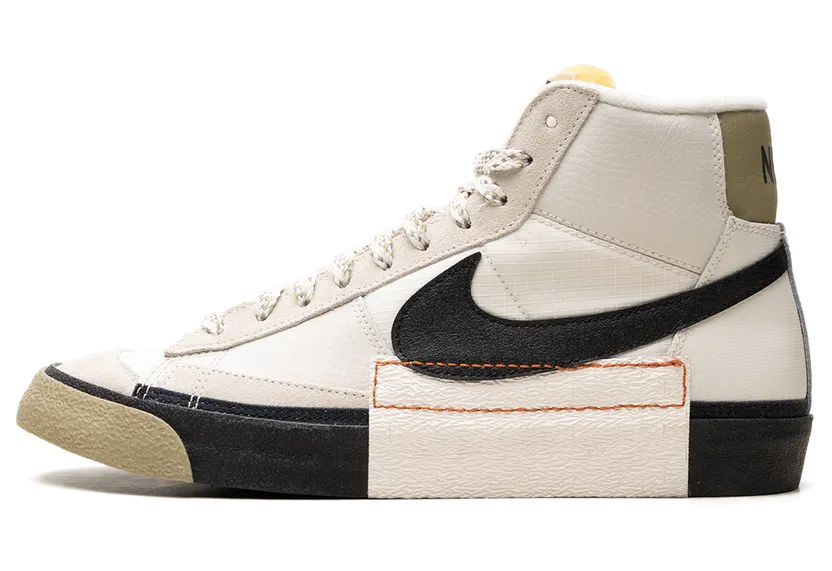Nike Blazer Mid Pro Club “Sail Black Olive” (FB8891-002)