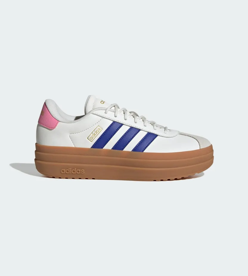 Adidas VL Court Bold Core White / Semi Lucid Blue / Bliss Pink (JQ5643)