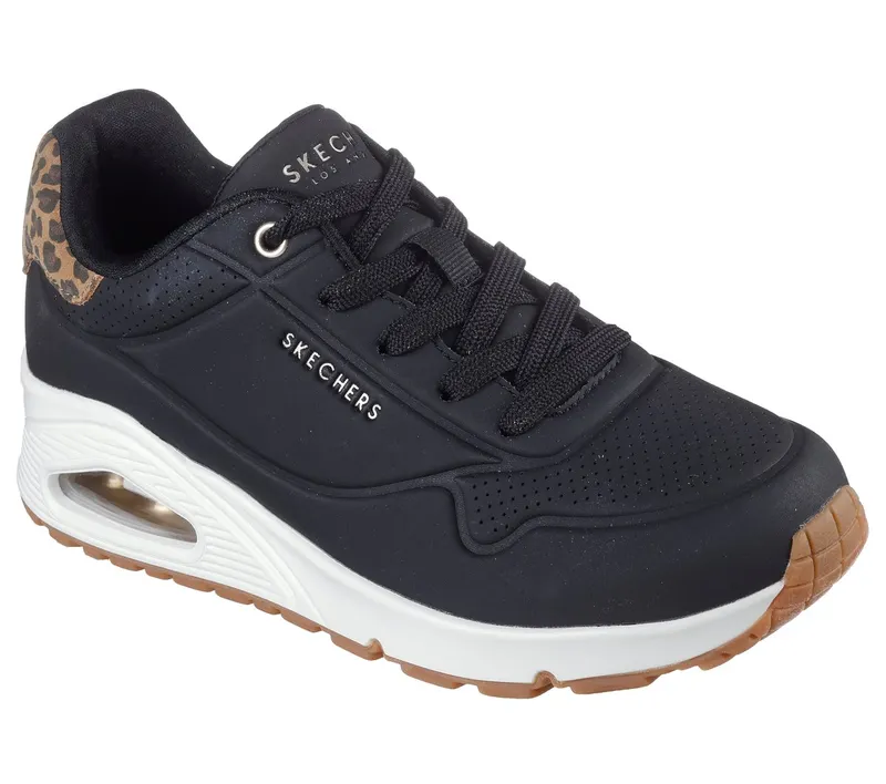 Skechers UNO – Jungle Nite Sneaker Black/Luipaard
