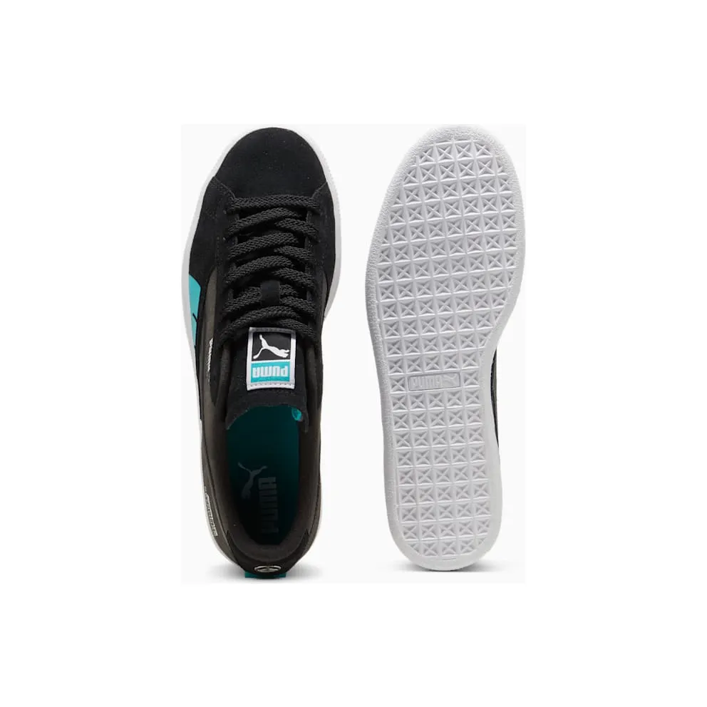 Puma Suede Mercedes-AMG Petronas Motorsport F1 Black Sheen Green (308024-01)