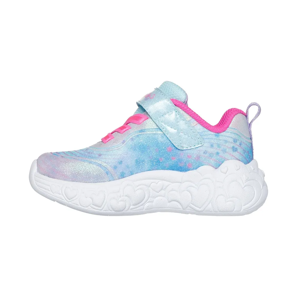 Skechers S-Lights: Eternal Heart Lights Licht Blue (302696NLBMT)