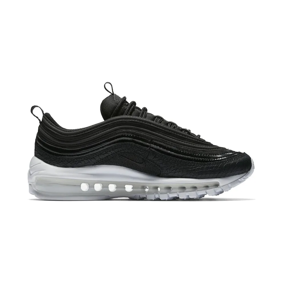 Nike Air Max 97 Wmns Premium PRM Snake Black/Black-White (917646-001)