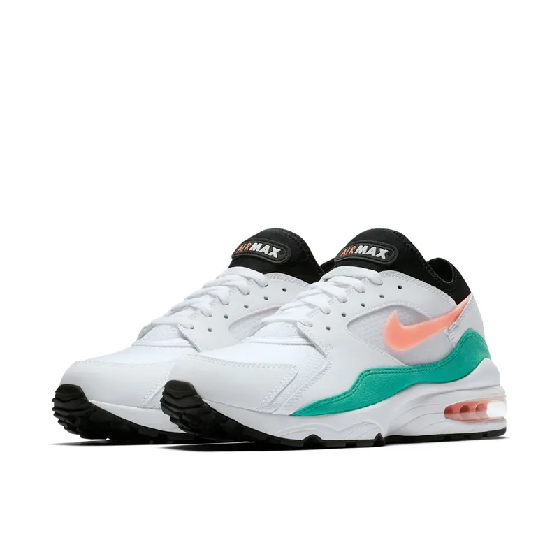 Nike Air Max 93 Watermelon White/Crimson Bliss-Kinetic Green-Black (306551-105)