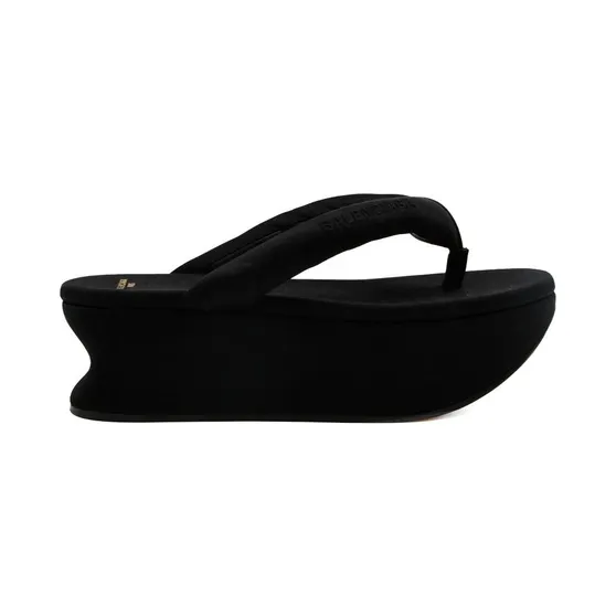 Balenciaga Gaeta Thong Sandal Black