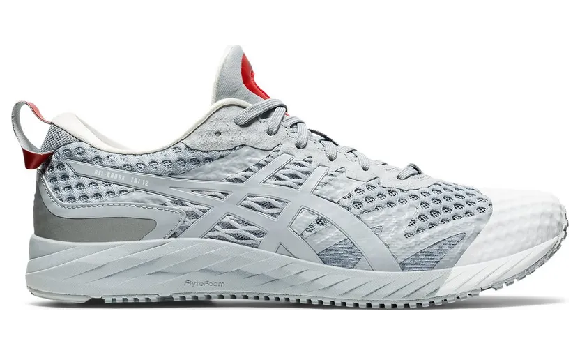 Affix Grey and White Asics Edition Gel-Noosa Tri 12 Sneakers (1021A432.020)