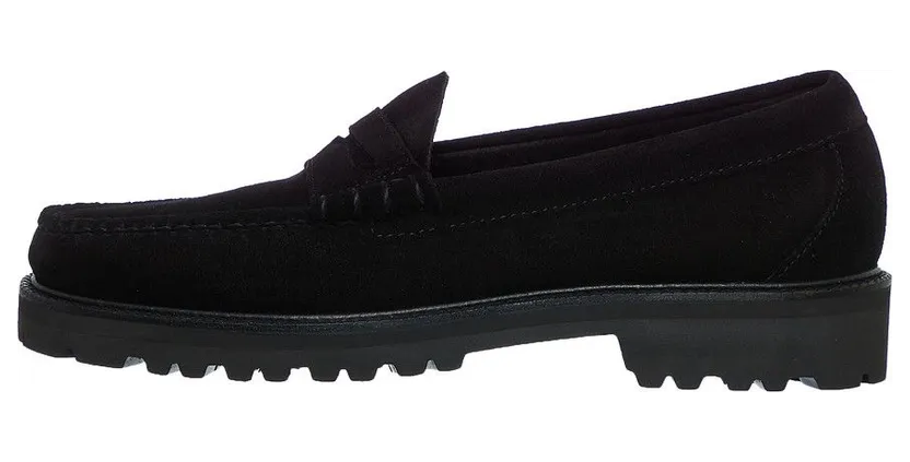 G.H. Bass & Co. Weejun 90 Larson Suede Black Suede (BA11512-500)