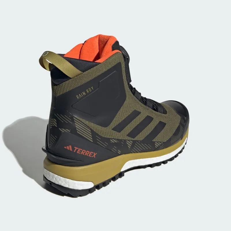 Adidas Terrex Conrax BOA RAIN.RDY Hiking Focus Olive / Core Black / Pulse Olive (IF4955)
