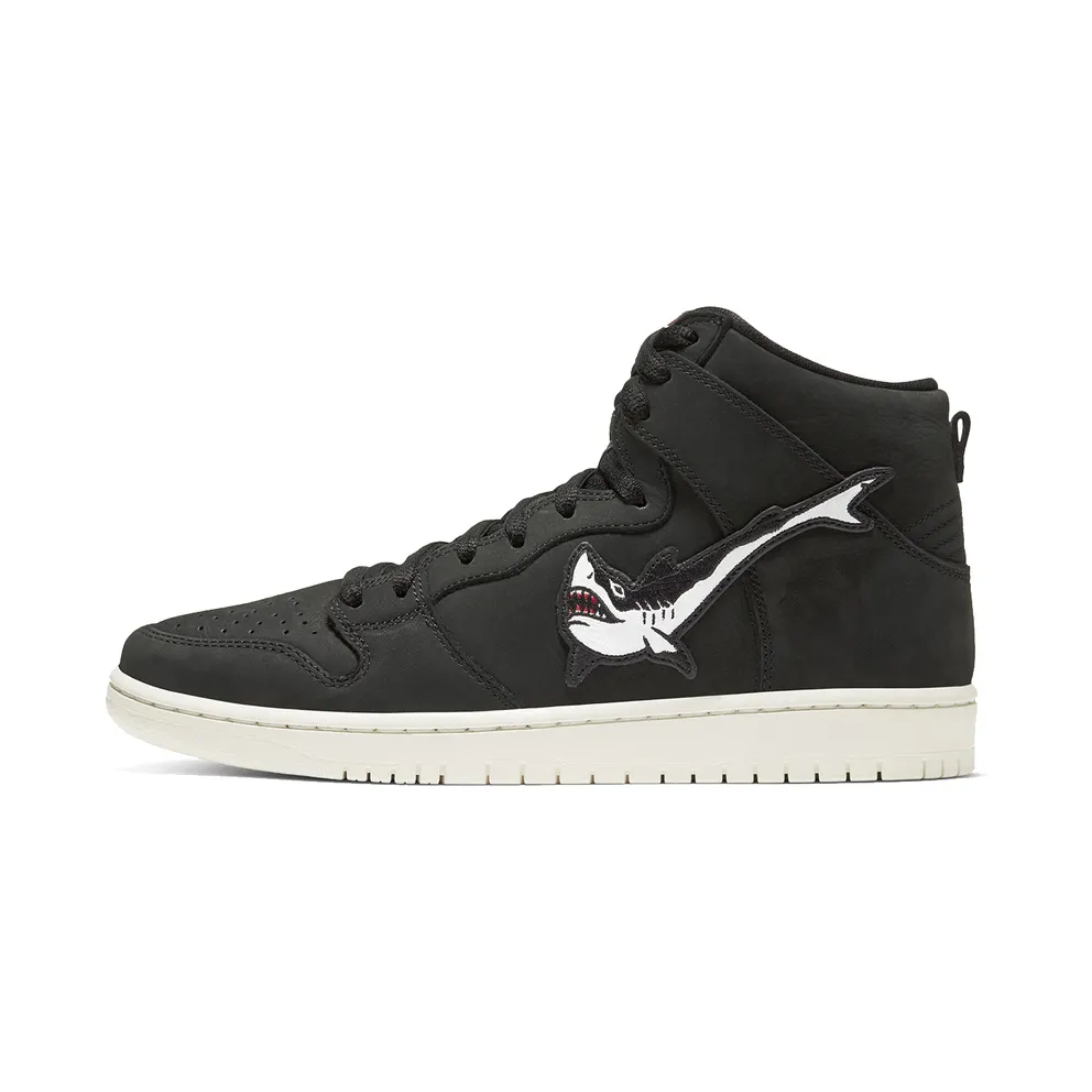 Nike SB Dunk High Oski Shark Black/White-Red-Sail (CI2692-001)