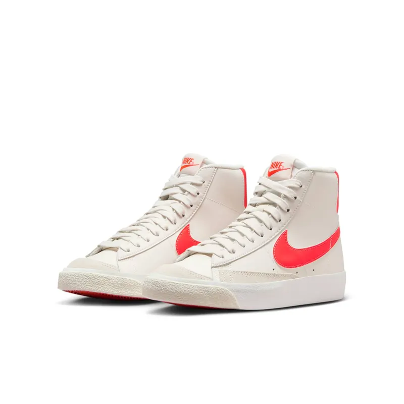 Nike Blazer Mid ’77 GS “Phantom Bright Crimson” (DA4086-011)