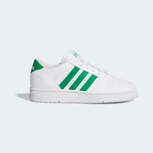 adidas Break Start Shoes Kids “Cloud White / Green / Cloud White” (JI0380)