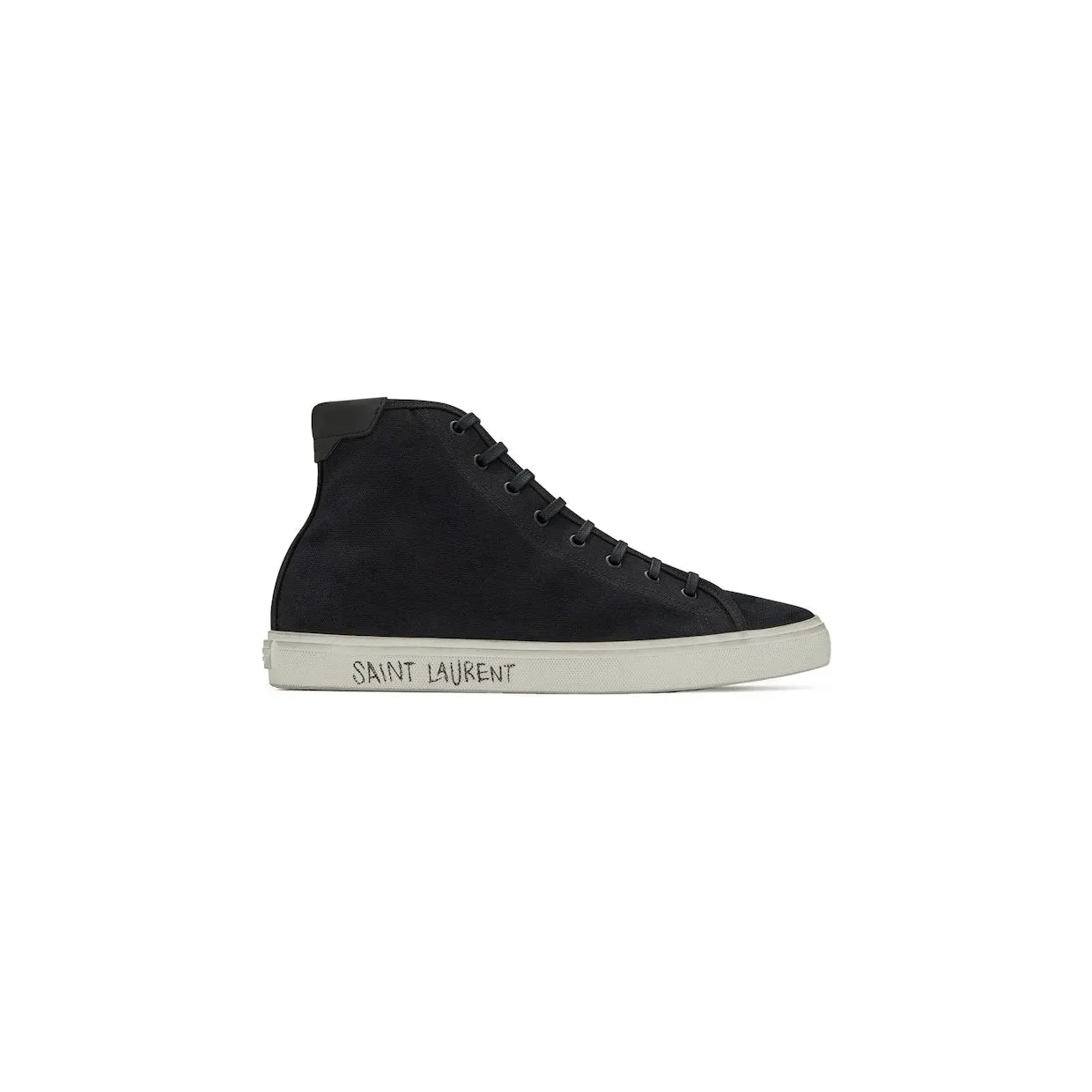 Saint Laurent Malibu Mid Black White