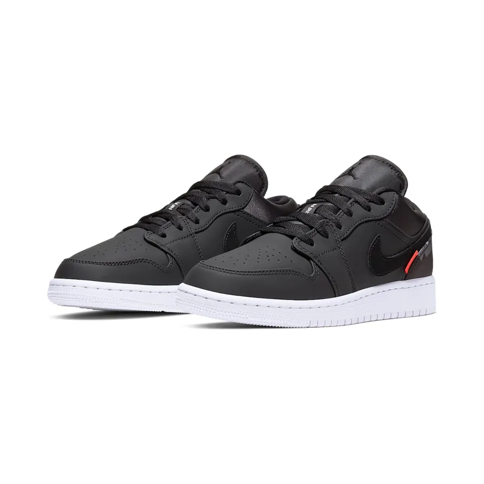 Jordan 1 Low PSG Paris Saint-Germain (GS) Black/Infrared 23-White (CN1077-001)
