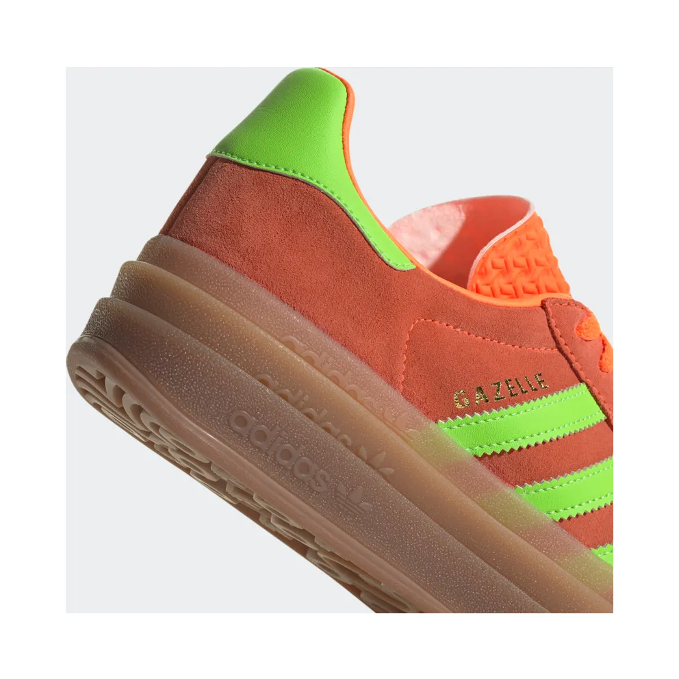 Adidas Gazelle Bold Solar Orange / Solar Green / Gum M2 (H06126)