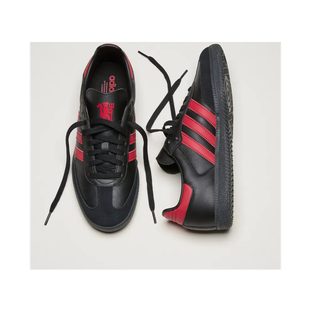 Adidas Samba Manchester United Core Black / Mufc Red / Core Black (JQ4036)