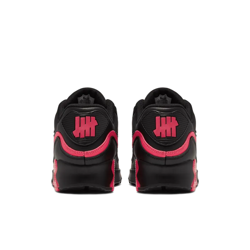 Nike x Undefeated Air Max 90 Black Red (2019) (CJ7197-003)