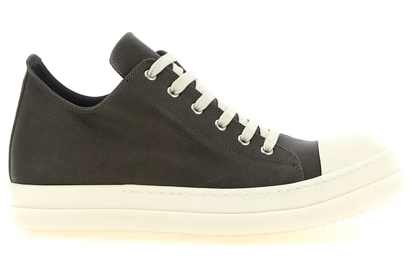 Rick Owens Low Sneaks “Black” (RR02F4891LCD3911)