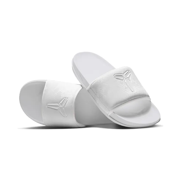 Nike Kobe Offcourt Slide Triple “White” (IF2870-100)