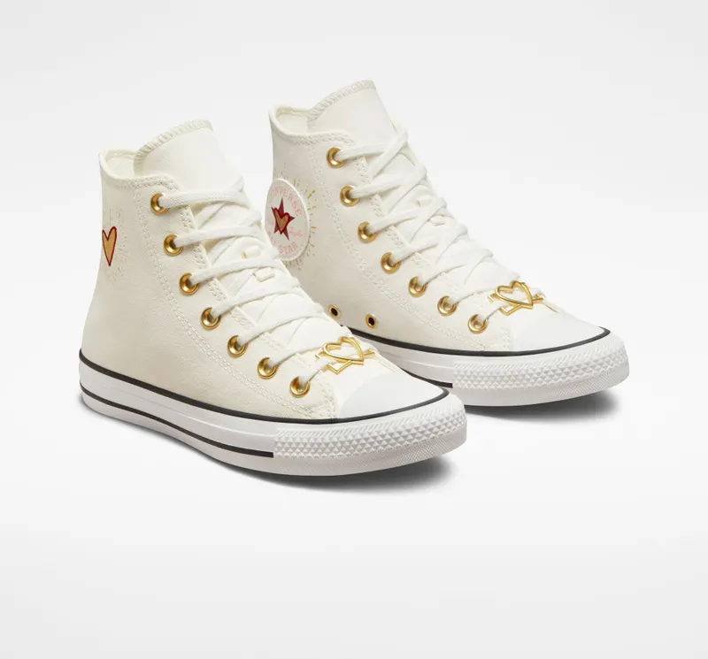 Converse Chuck Taylor All Star Hearts Vintage White/White