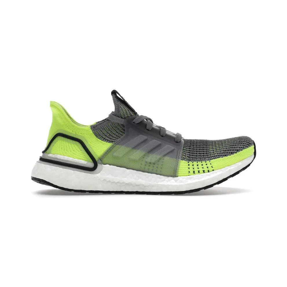 adidas Ultra Boost 19 Grey Yellow (EF1343)