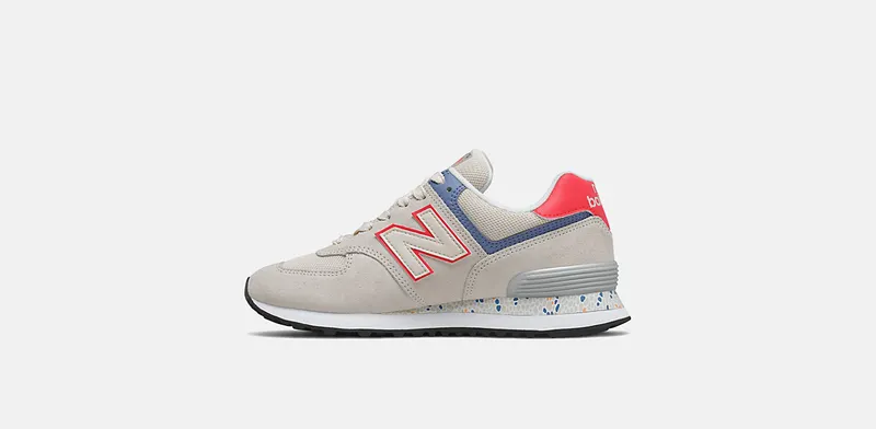New Balance 574 Raw Silk Vivid Coral (WL574CL2)