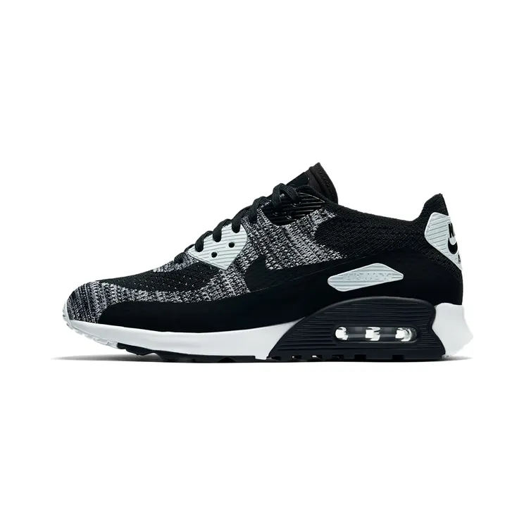 Nike Air Max 90 Ultra 2.0 Flyknit Black/Black-White-Anthracite (W) (881109-002)