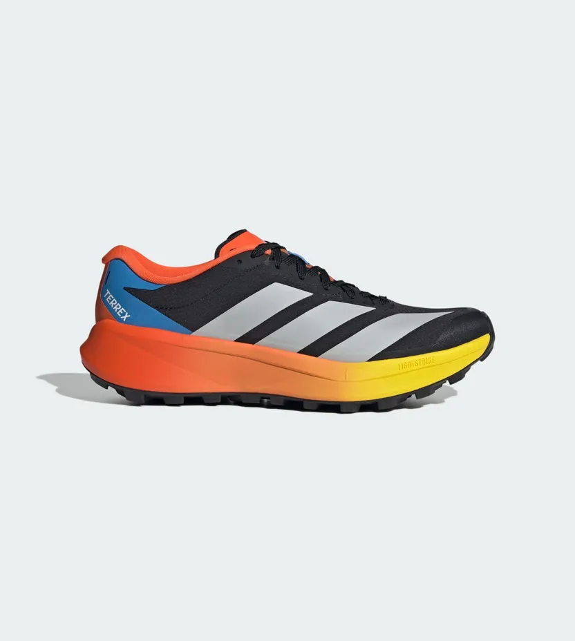 Adidas Terrex Agravic 4 Trailrunningschoenen Core Black / Grey Two / Semi Impact Orange (KJ1291)