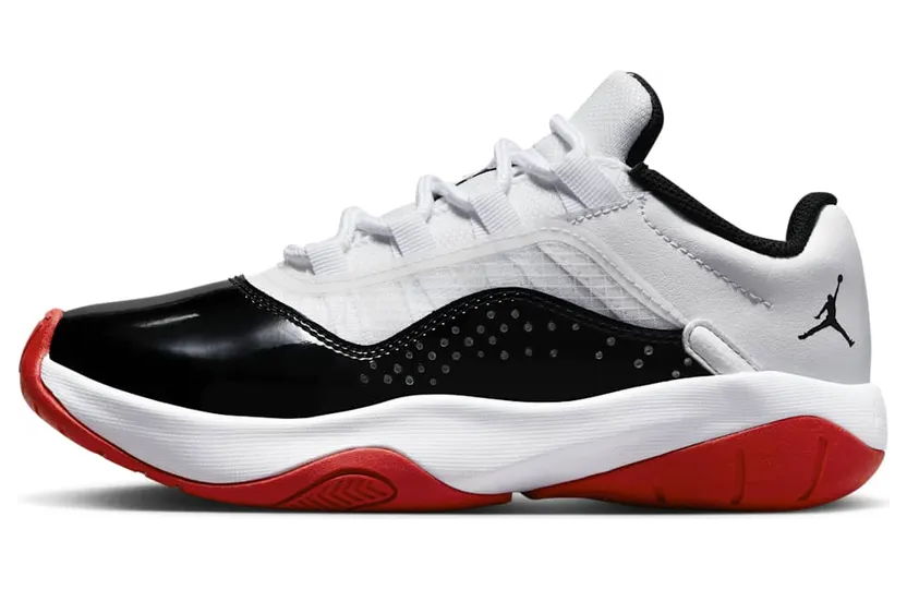 Air Jordan 11 CMFT Low Concord-Bred “White / University Red / Black” (CZ0907-102)