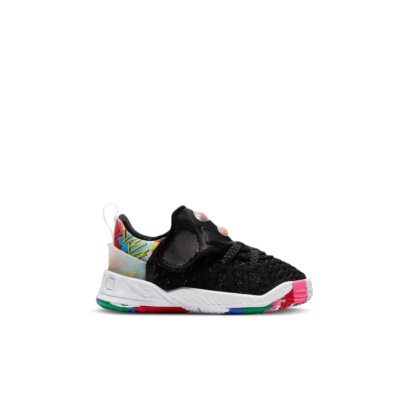Nike LeBron 18 Multicolor (TD) Black/Multi-Color-White (CT4706-002)