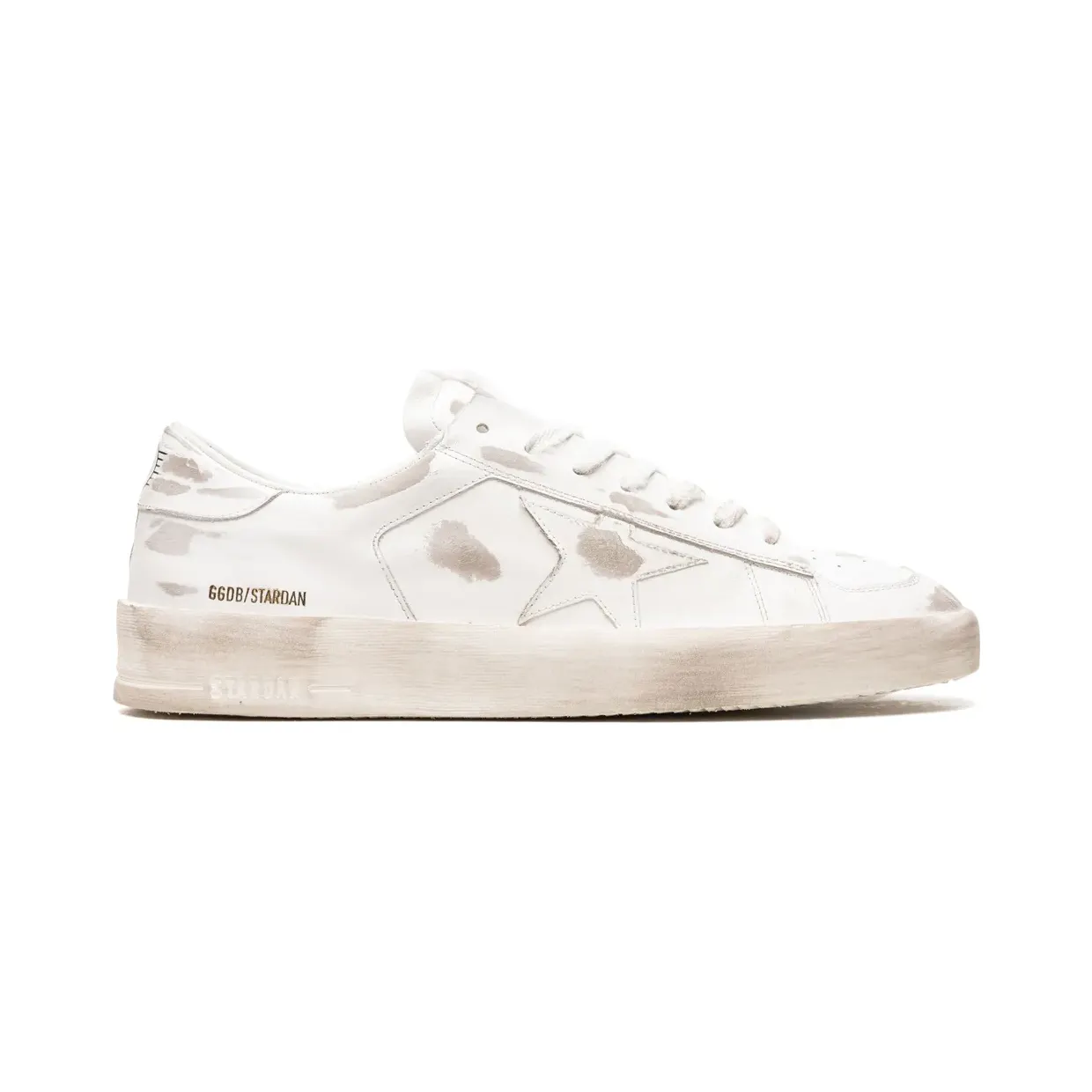 Golden Goose Stardan leren “White” (GMF00128F000568)