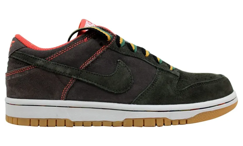 Nike Dunk Low Newsprint/Dark Army-Gum Light Brown (W)