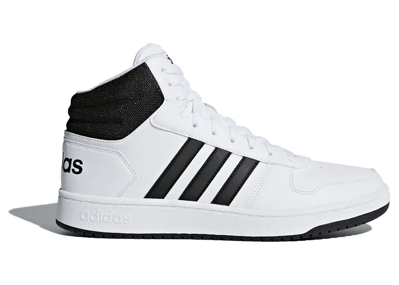 Adidas Neo Hoops 2.0 Mid ‘White Black’ Cloud White/Core Black/Core Black (BB7208)
