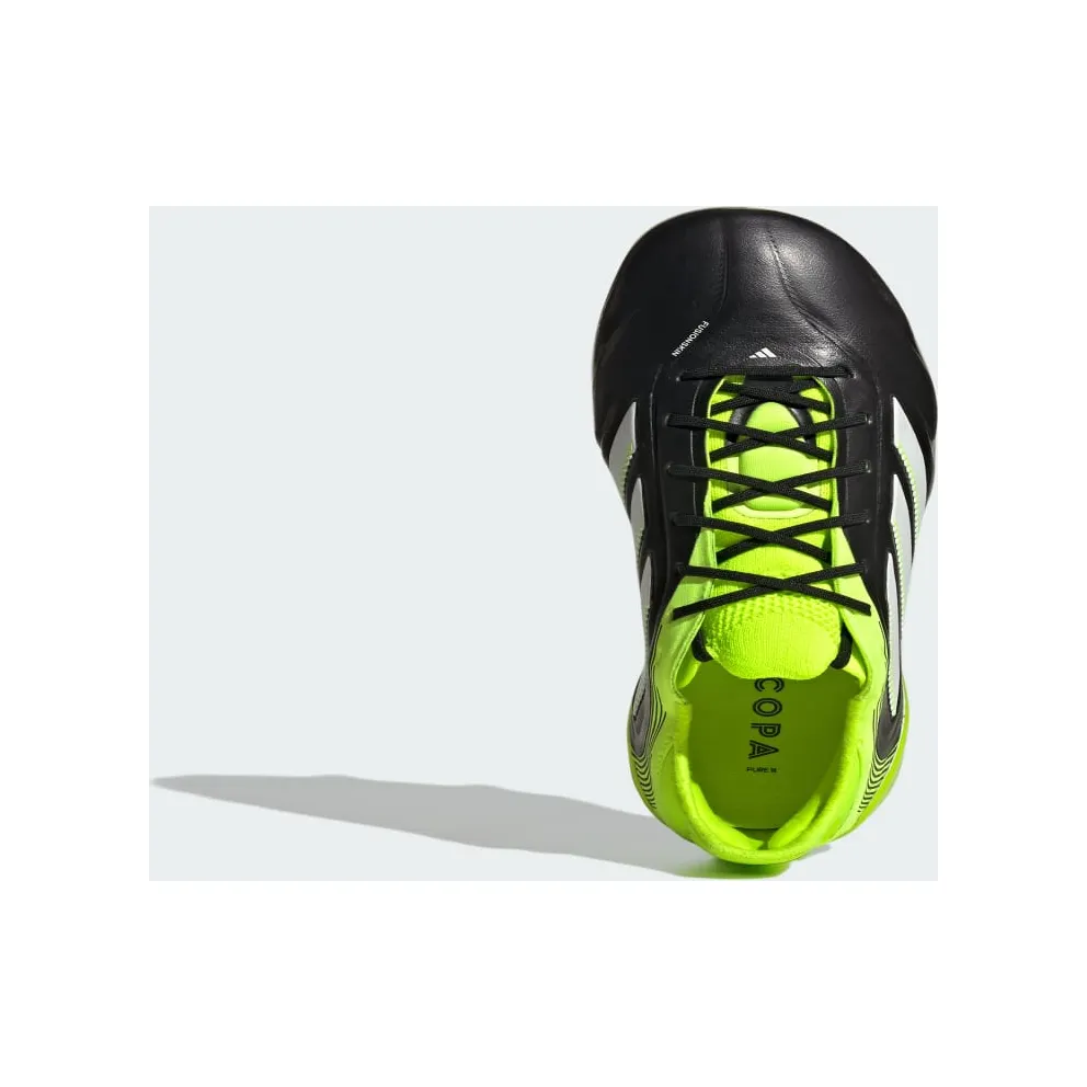 adidas Copa Pure 3 Elite Soft Ground Boots “Core Black / Cloud White / Lucid Lemon” (JR2822)