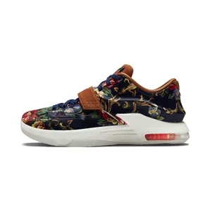 Nike KD 7 EXT QS Floral “Midnight Navy / Hazelnut / Black” (726438-400)