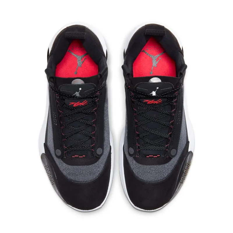 Jordan XXXIV Low Heritage Black/Metallic Silver-White-Red Orbit (CU3473-001)