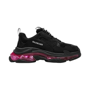 Balenciaga Triple S Clear Sole Neon Pink