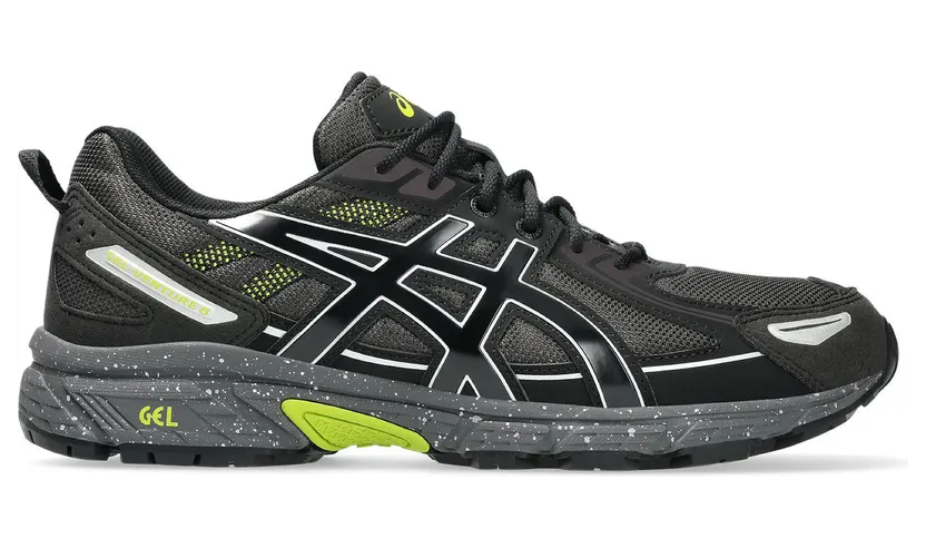 ASICS Gel-Venture 6 Obsidian Grey Black Lime (1203A438-027)