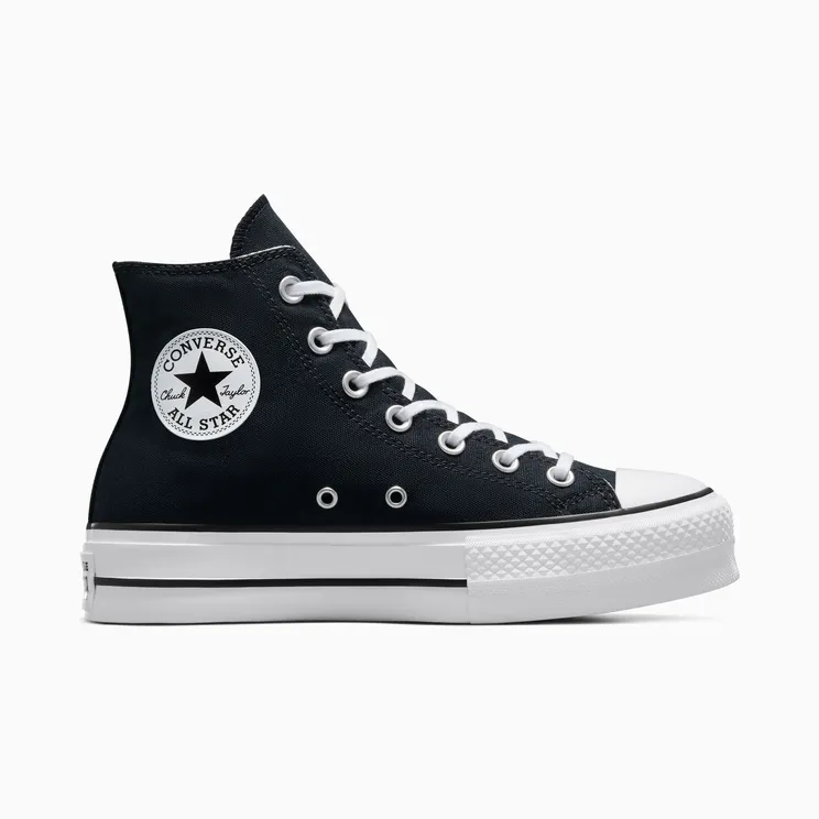 Converse Chuck Taylor All-Star Hi Platform Black White (W) (560845F/560845C)