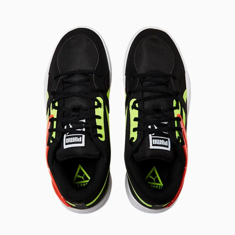 Men’s PUMA Trc Blaze Court Black/Cherry Tomato (376582-03)