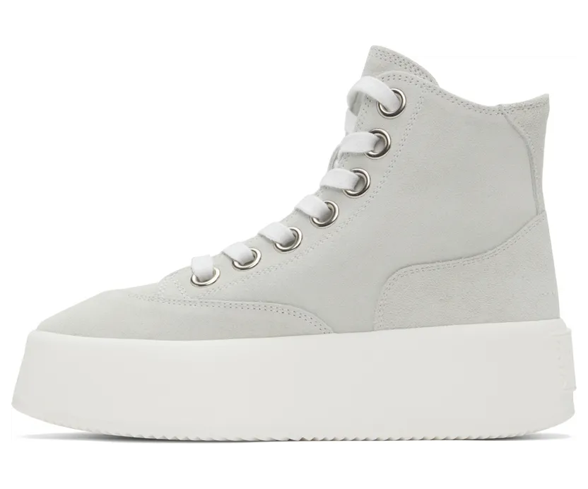 MM6 Maison Margiela Black Suede 6 Sneakers (S59WS0153 PR047) (3)