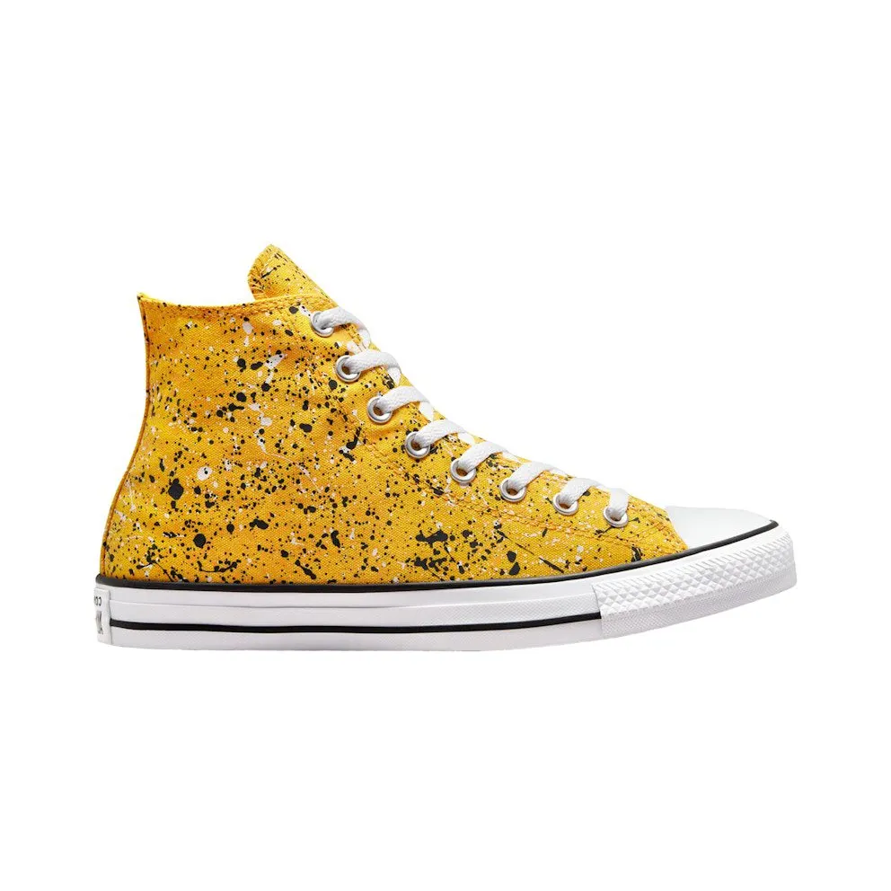 Converse Chuck Taylor All Star Hi Archive Paint Splatter Amarillo Yellow (A00467F)