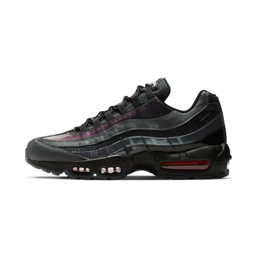 Nike Air Max 95 LV8 Black Black/Ember Glow-Dark Grey (AO2450-001)