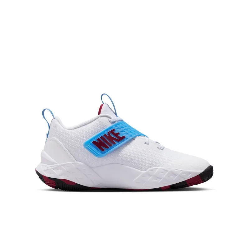 Nike Team Hustle D 12 White University Blue Black Team Red (HF6279-102)
