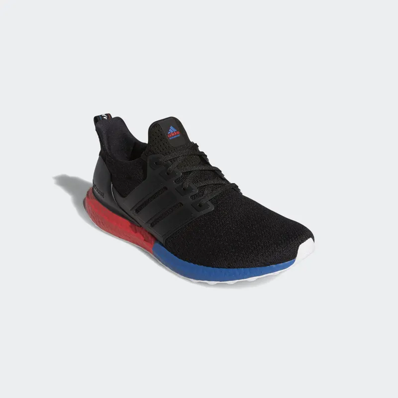 adidas Ultra Boost DNA Split Midsole Black Core Black/Core Black/Lush Red (FX7236)
