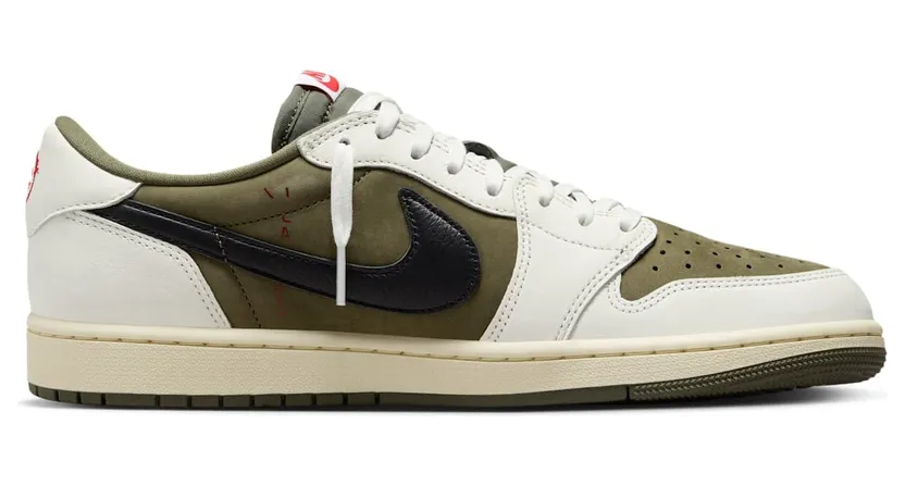 Der Travis Scott Jordan 1 Low “Medium Olive” ist in Ordnung — die Preisschilder nicht (3)