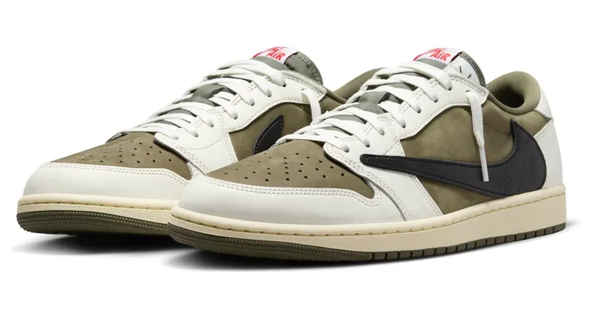 Der Travis Scott Jordan 1 Low “Medium Olive” ist in Ordnung — die Preisschilder nicht (5)